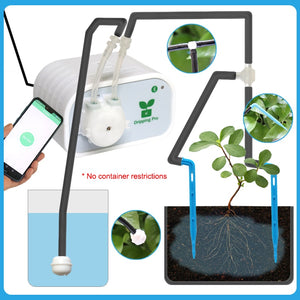 Mobile phone control Intelligent garden automatic watering device