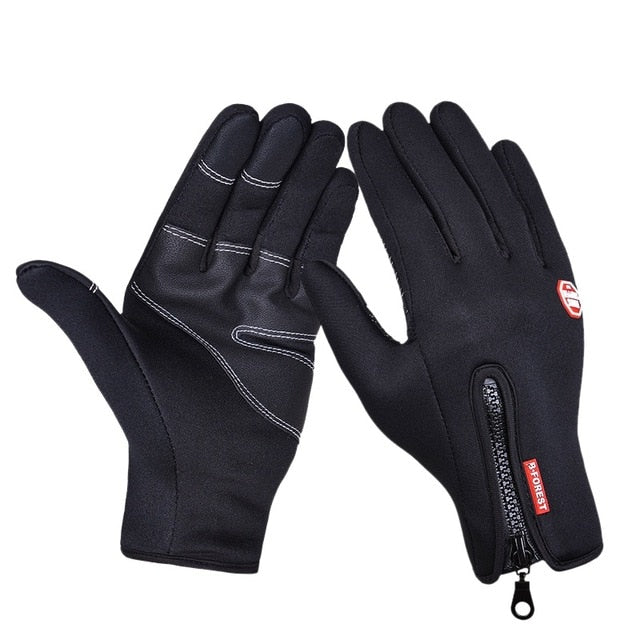 Fleece Outdoor Running Gloves