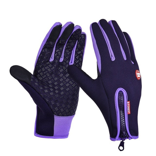 Fleece Outdoor Running Gloves