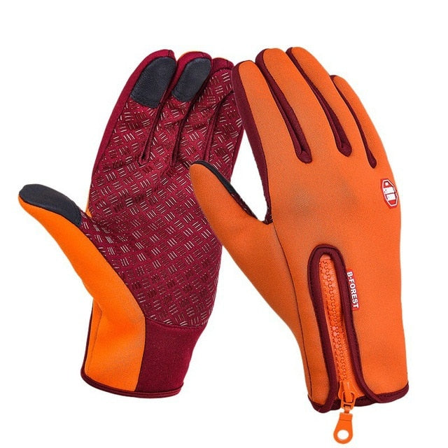 Fleece Outdoor Running Gloves