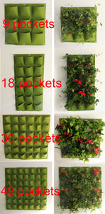 Wall Hanging Planting Bags
