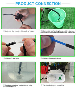 Mobile phone control Intelligent garden automatic watering device