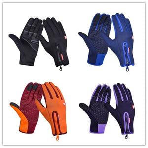 Fleece Outdoor Running Gloves