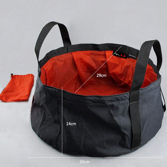 Ultra-light 8.5L Portable Folding Outdoor Basin