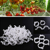 50/100pcs 30mm Plastic Plant Support Clips