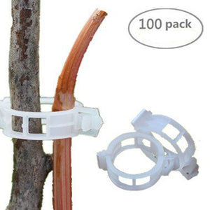 50/100pcs 30mm Plastic Plant Support Clips