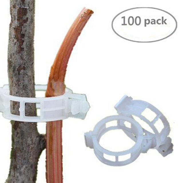50/100pcs 30mm Plastic Plant Support Clips