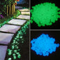 50Pcs Glow in the Dark Garden Pebbles