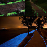 50Pcs Glow in the Dark Garden Pebbles