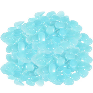 50Pcs Glow in the Dark Garden Pebbles