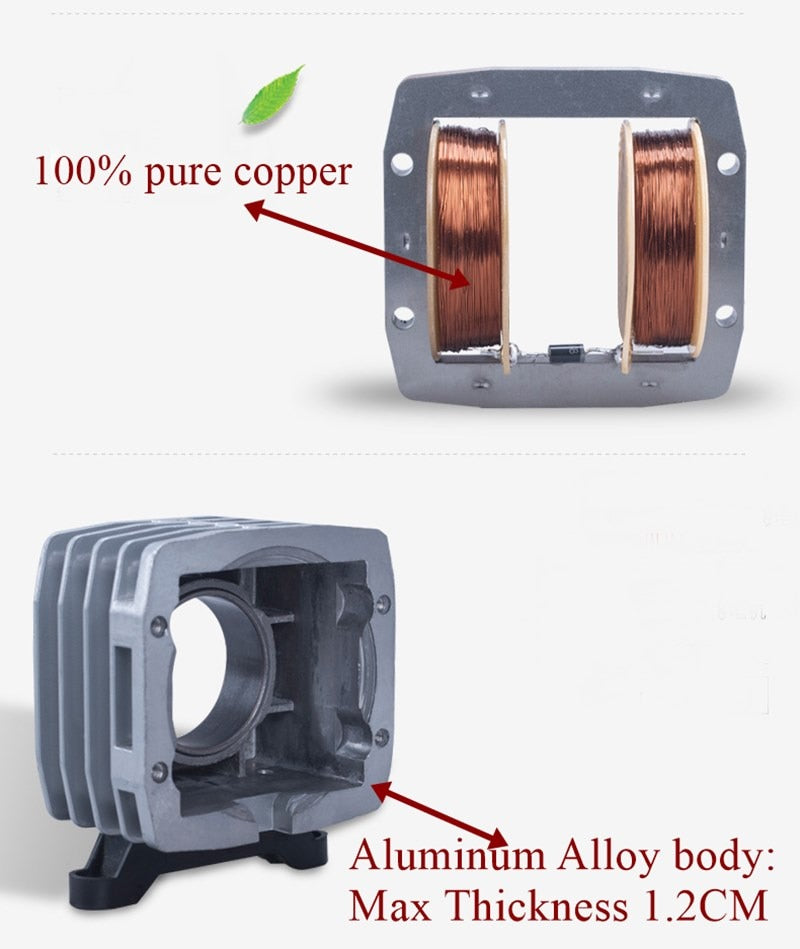 220V 18-35W Aquarium Air Pump Compressor For Aquaponics