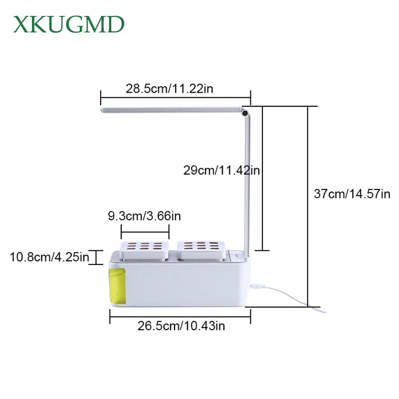 Smart Herb Garden Kit LED Grow Light