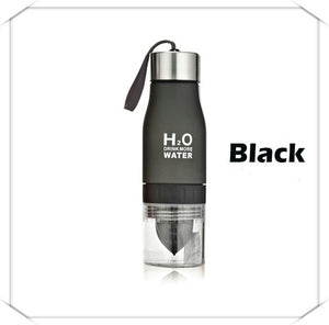 650ml Water Bottle plastic Fruit infusion bottle