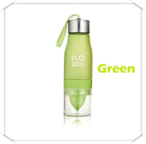 650ml Water Bottle plastic Fruit infusion bottle