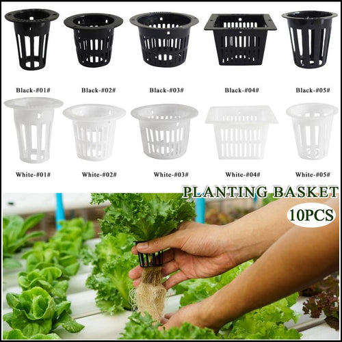 10pcs Heavy Duty Hydroponic Mesh Pot