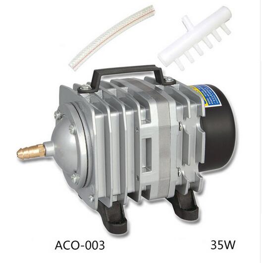 220V 18-35W Aquarium Air Pump Compressor For Aquaponics