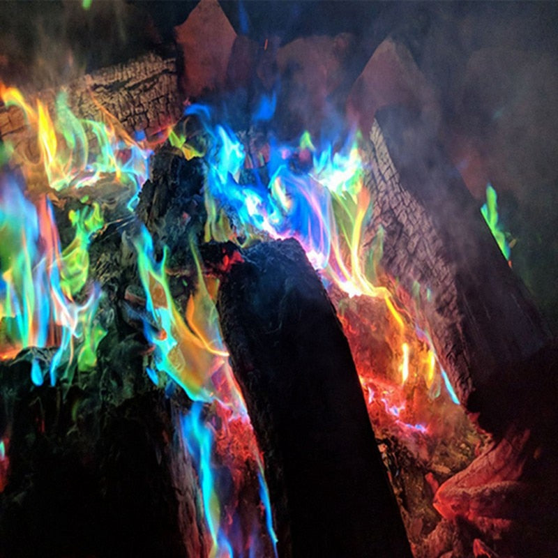 Magic Fire Colorful Flames